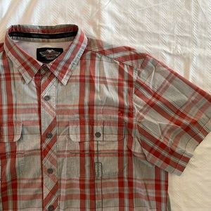 Genuine Harley Davidson short sleeve button down